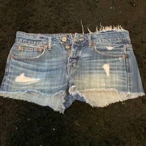 American eagle denim shorts